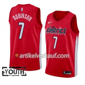 NBA Washington Wizards Trikot Devin Robinson 7 2018-19 Nike Rot Swingman - Kinder